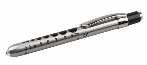 Deluxe Pupil Gauge Pen Torch