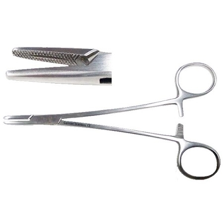 MAYO-HEGAR Needle Holder Curved 16 cm