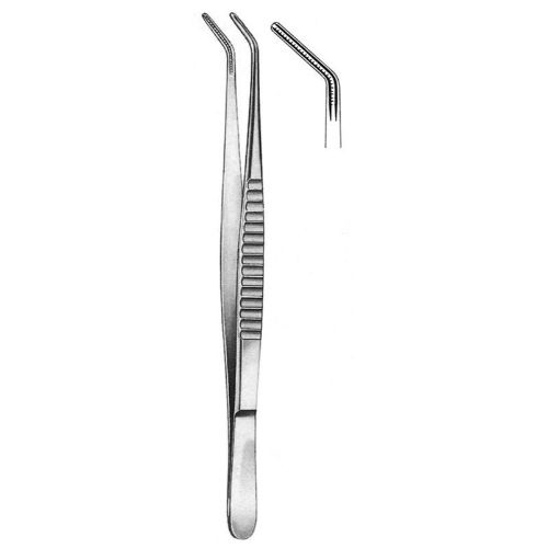 DEBAKEY Atrauma Tissue Forceps 2.0mm Curved 16 cm