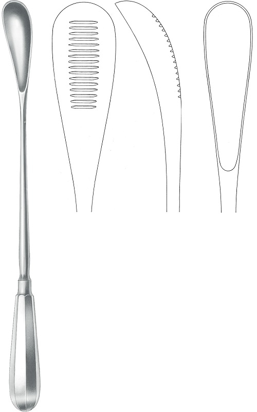 CUZZI Ovum Curette 14.0mm 30 cm