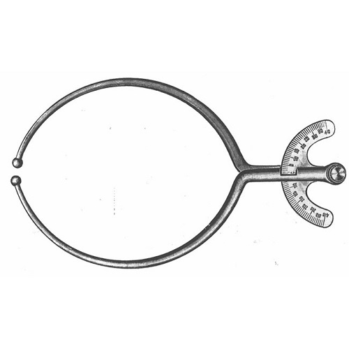 BREISKY Pelvimeter cm/inch Scale 30 cm