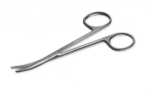 Strabismus Scissors 11cm Curved