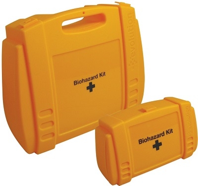 Yellow Biohazard Kit Case Size  30 x 33 x12 cm