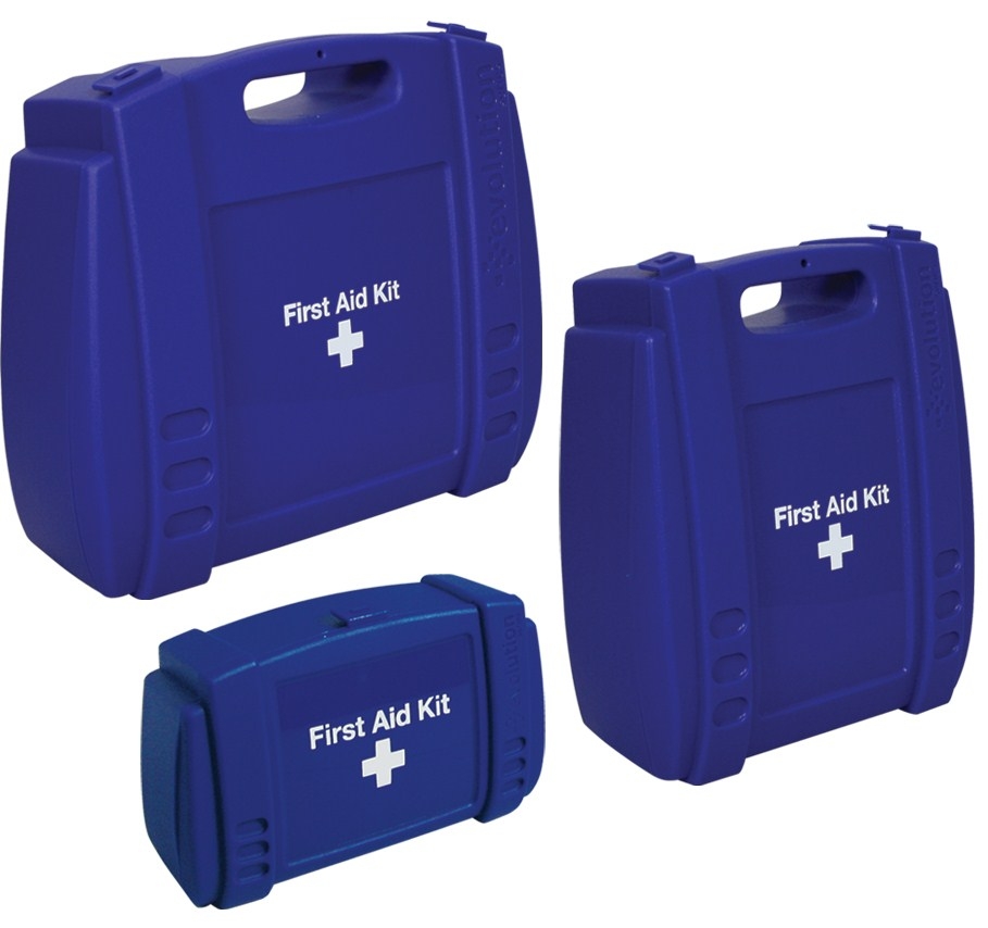  Blue First Aid Kit Large Case Empty Size 30x33x12cm 