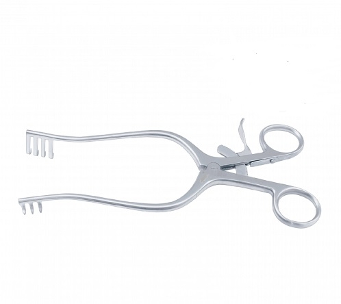 WEITLANER Retractor 3:4 Prongs Blunt 16.5 cm