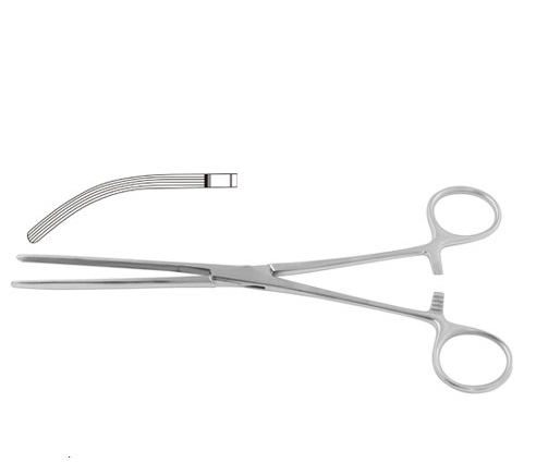 MAYO-ROBSON Intestinal Clamp Forceps Curved 21 cm