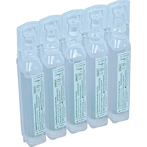 HypaClens Sterile Eyewash Pods 10 Pack of 25 				