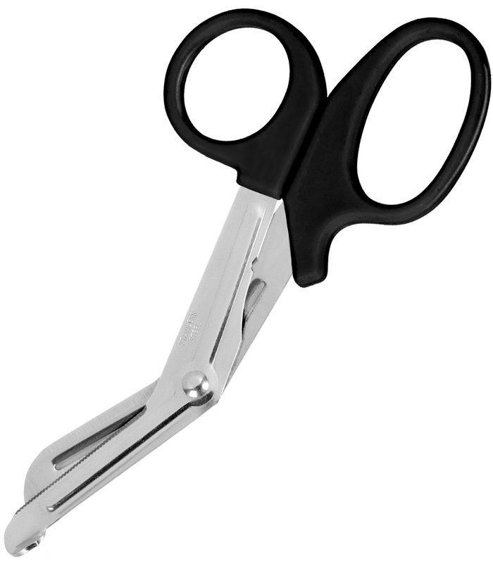 Nurse Utility Scissors - Black 14 cm Autoclavable 143C