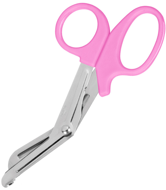 Nurse Utility Scissors - Hot Pink 14 cm Autoclavable 143C