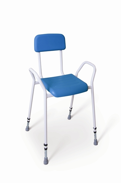 Deluxe PU Perching Stool with PU Back
