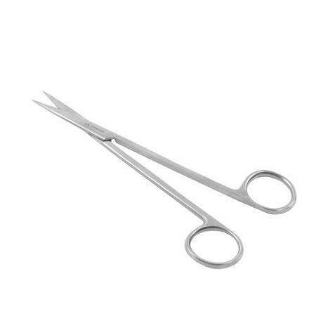 KELLY  Gum Scissors Curved 16cm 6.25 inches