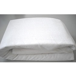 Incontinence Mattress Protector for Double  Size Bed White  Washable Size 200 cm x137 cm