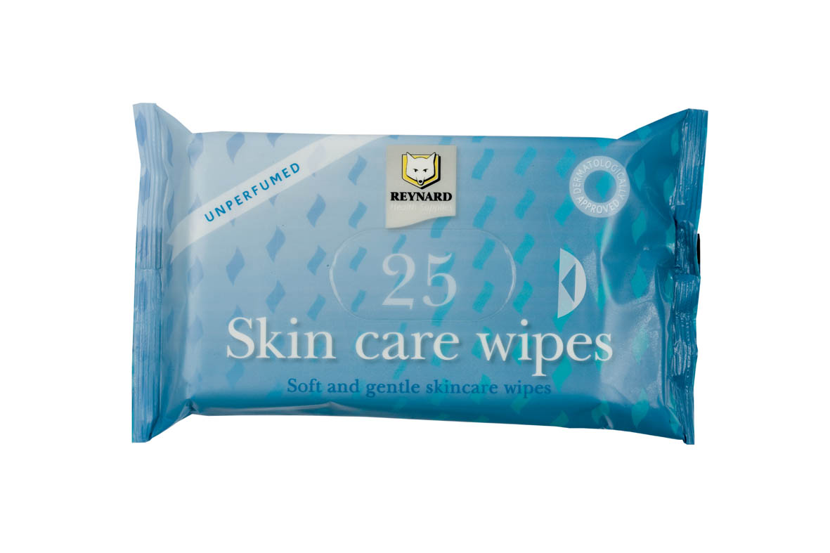 Skin Care Wipes - Carton of 24 packs  each containing 25 wipes