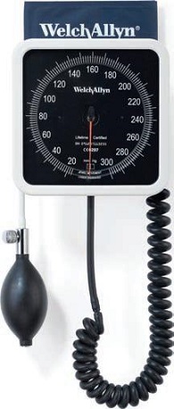 Welch Allyn 767 Wall Version Sphygmanometer  with Adult Cuff