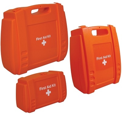 Evolution Orange First Aid Kit Case for indoor use  Empty Size 30x23x12cm 