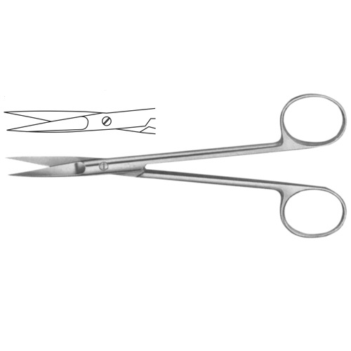 JOSEPH Dissecting & Vascular Scissors Straight 14 cm