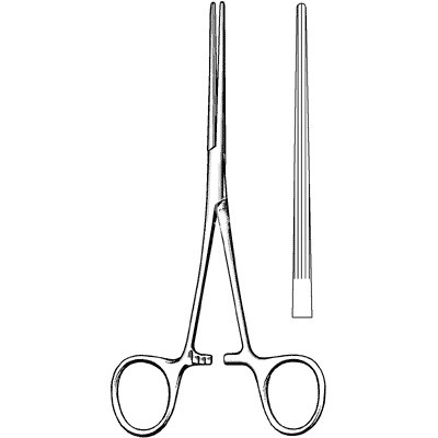 BAINBRIDGE Atrauma Blood Vessel Forceps Curved 18 cm