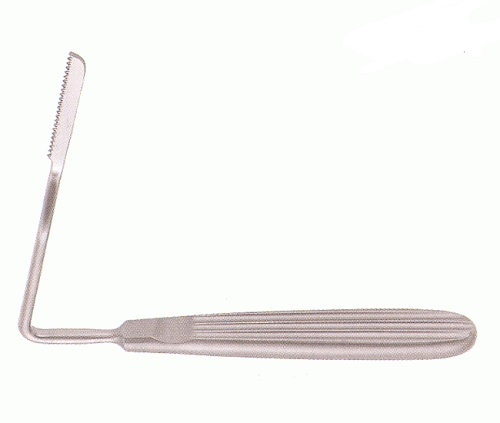 JOSEPH Nasal Saw Left  Angled 17 cm