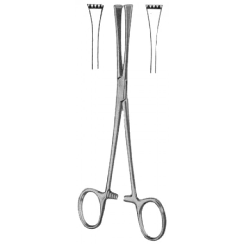 LOCKWOOD-ALLIS Intestinal Forceps 16 cm