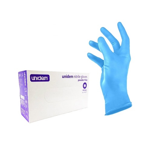 UNIDEM  Nitrile Gloves Large    Box of 200 