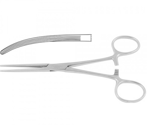 BAINBRIDGE Artery Forceps Curved 18.5 cm