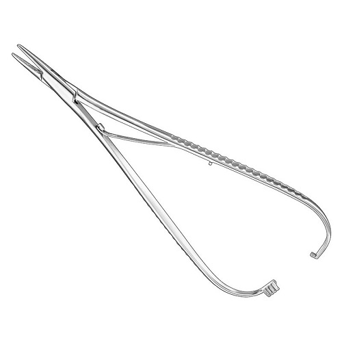 MATHIEU Needle Holder  Curved 20 cm