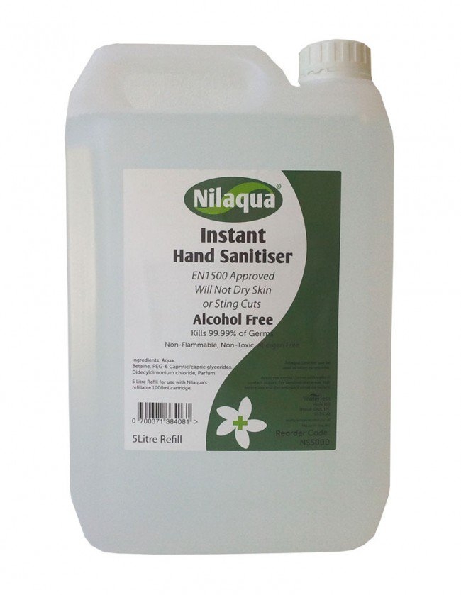  Nilaqua Instant Foam Hand Sanitiser Refill Bottle 1000ml 